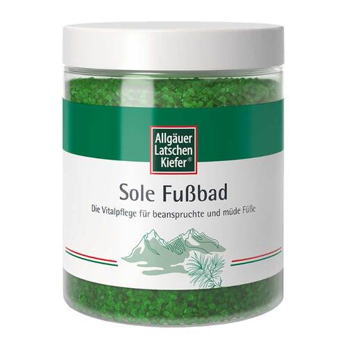 Allg&auml;uer Latschenkiefer Sole Fu&szlig;bad - 1