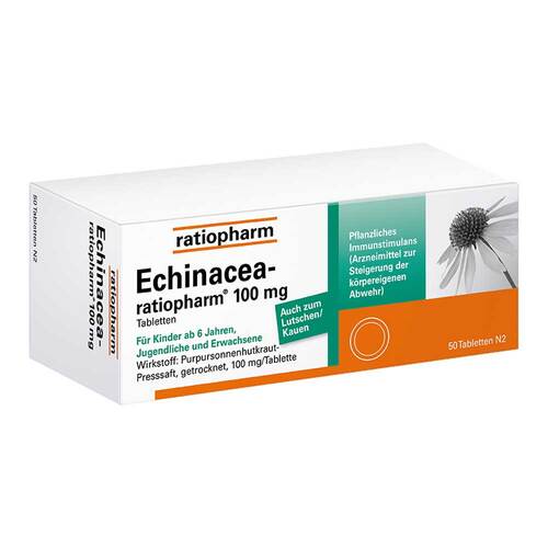Echinacea-Ratiopharm 100 mg Tabletten - 1