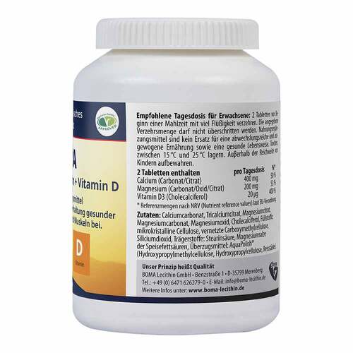 Calcium + MAGNESIUM+Vitamin D Tabletten - 2