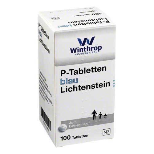 P TABLETTEN blau 8 mm Teilk. - 1