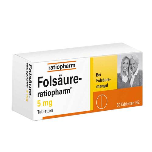 Fols&auml;ure-Ratiopharm 5 mg Tabletten - 1