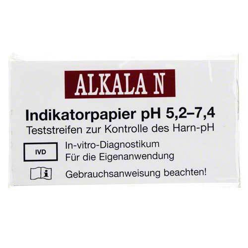 Alkala N pH-Indikatorpapier - 1