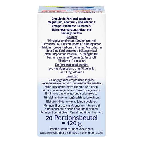 Doppelherz Magnesium 400 Citrat system Granulat - 5