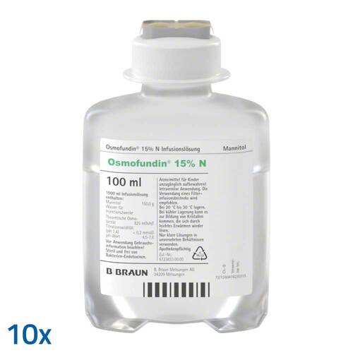 OSMOFUNDIN 15% N Ecoflac Pl. Infusionsl&ouml;sung - 1