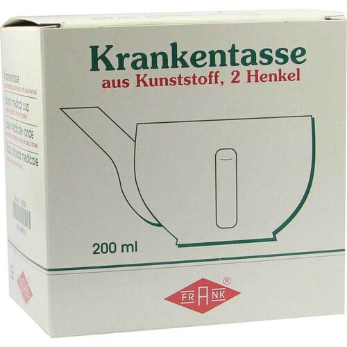 Krankentasse Kunststoff rund mit 2 Henkeln - 1