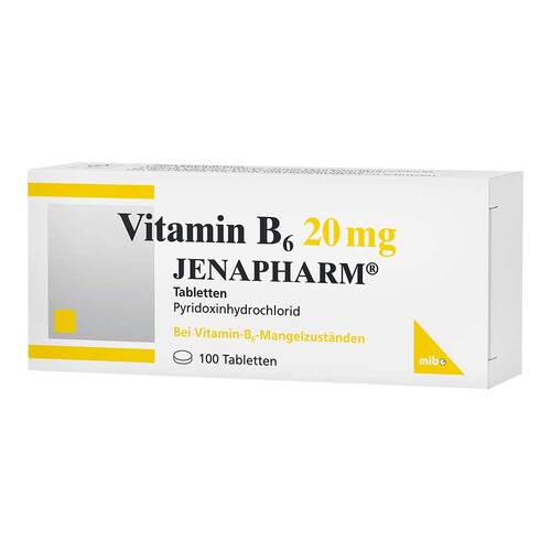 Vitamin B6 20 mg Jenapharm Tabletten - 1