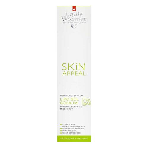 Widmer Skin Appeal Lipo Sol Schaum ohne P. - 1