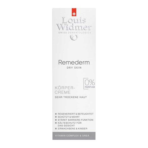 Widmer Remederm K&ouml;rpercreme ohne P. - 1