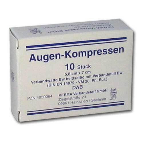 Augenkompressen 5,8x7 cm unsteril - 1