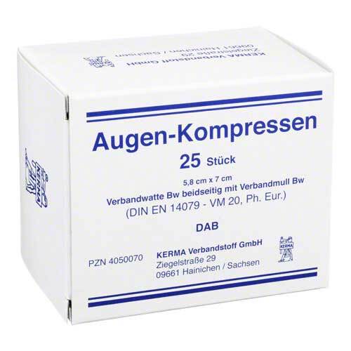 Augenkompressen 5,8x7 cm unsteril - 1