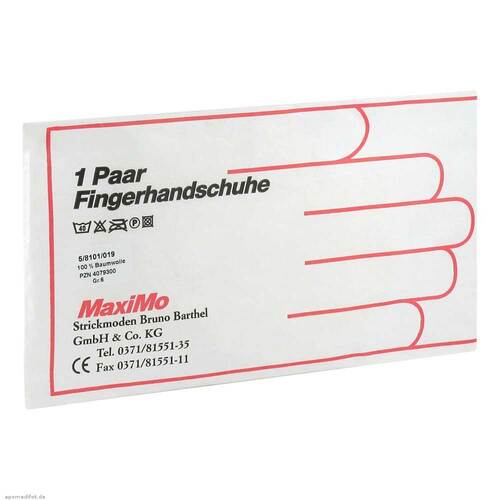 Handschuhe Baumwolle Gr&ouml;&szlig;e 6 Kinder - 1