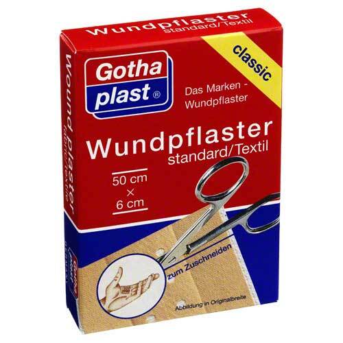 Gothaplast Wundpflaster standard 6 cmx0,5 m Euroaufh&auml;nger - 1