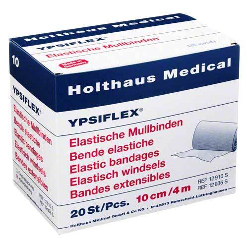 MULLBINDEN elastisch 10 cmx4 m - 1