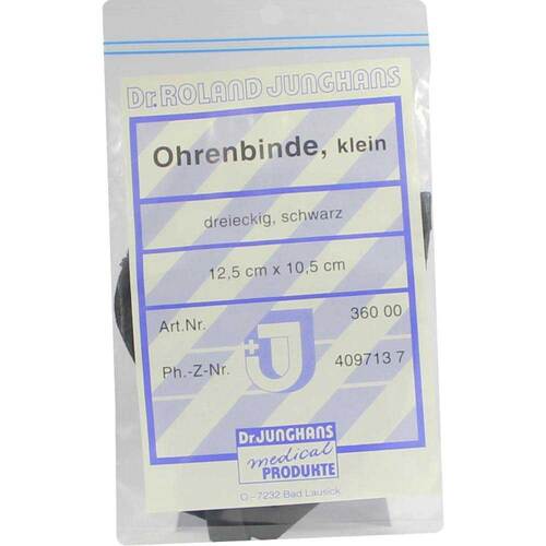 Ohrenbinde dreieckig klein 10,5x12,5 cm - 1