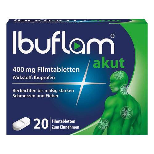 Ibuflam akut 400 mg Filmtabletten - 1