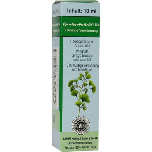 GINKGOBAKEHL D 4 Tropfen - 1