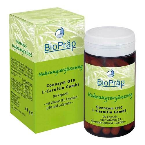 Coenzym Q10 L-Carnitin Combi 30 mg + 180 mg Kapseln - 1