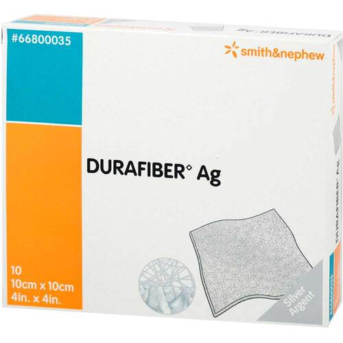 DURAFIBER Ag 10x10 cm Verband - 1
