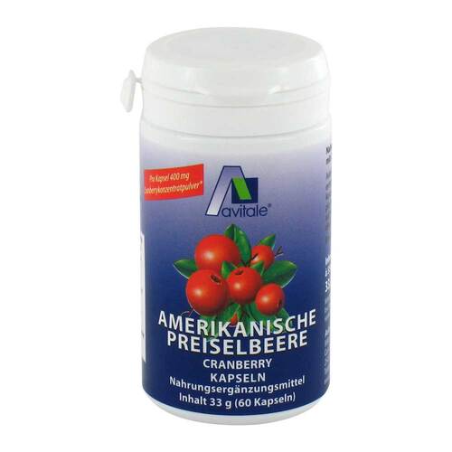 Preiselbeere amerikanisch 400 mg Kapseln - 1