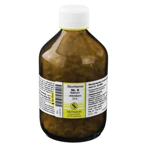 Biochemie 8 Natrium chloratum D 12 Tabletten - 1