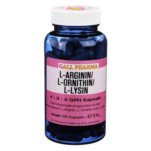 L-Arginin / L-ORNITHIN/L-Lysin 4:3:4 Gph Kapseln - 1