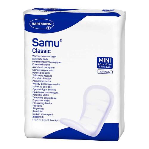 SAMU W&ouml;chnerinnen Vorlagen Classic mini 6,5x22 cm - 1