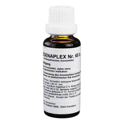 Regenaplex Nr.65 b Tropfen zum Einnehmen - 1