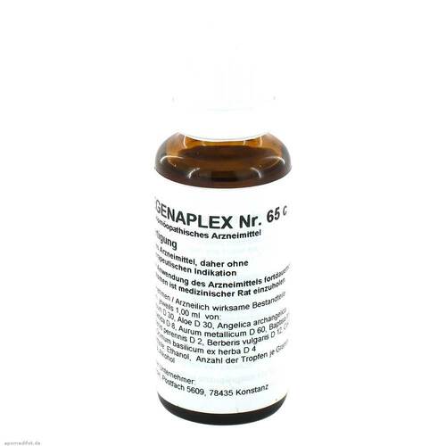 Regenaplex Nr.65 c Tropfen zum Einnehmen - 1