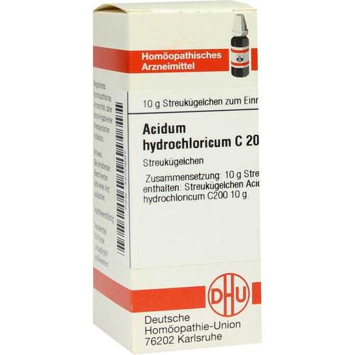 Acidum hydrochloricum C 200 Globuli - 1