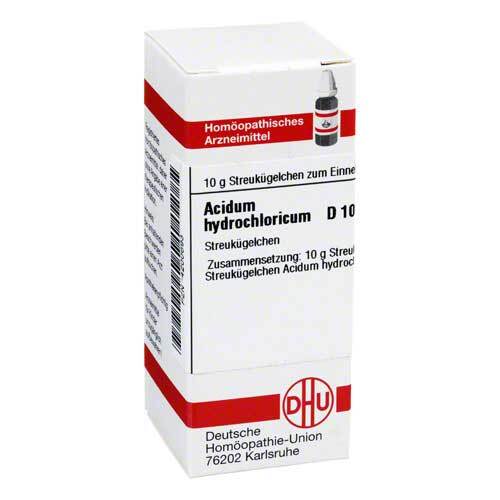 Acidum hydrochloricum D 10 Globuli - 1