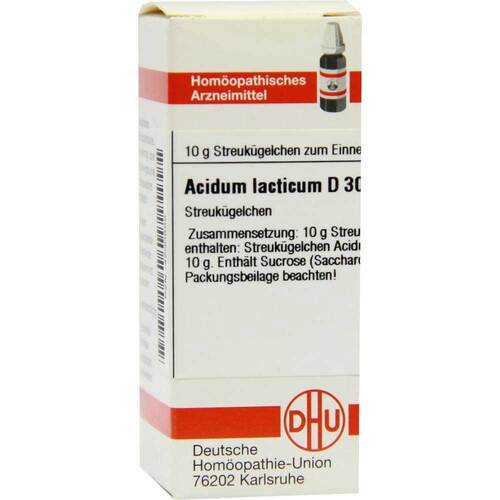 ACIDUM LACTICUM D 30 Globuli - 1