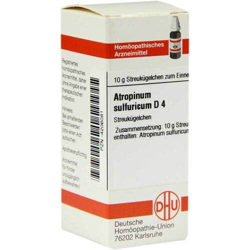 Atropinum sulfuricum D 4 Globuli - 1