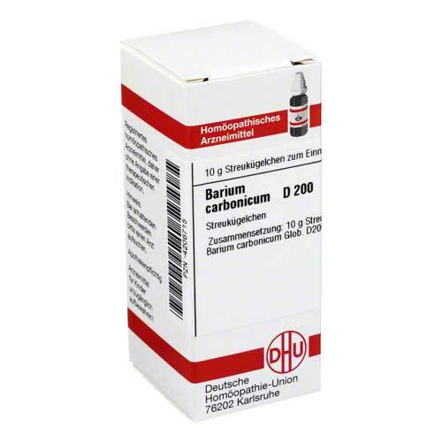 Barium carbonicum D 200 Globuli - 1