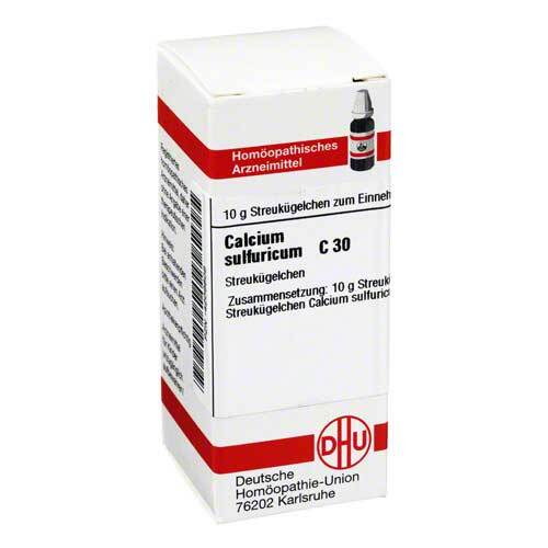Calcium sulfuricum C 30 Globuli - 1