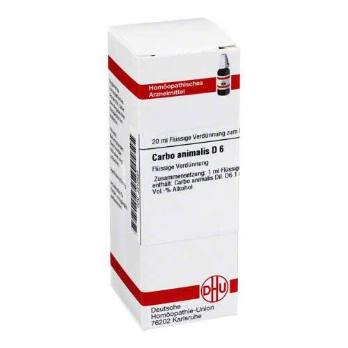 CARBO ANIMALIS D 6 Dilution - 1
