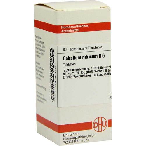 COBALTUM NITRICUM D 6 Tabletten - 1
