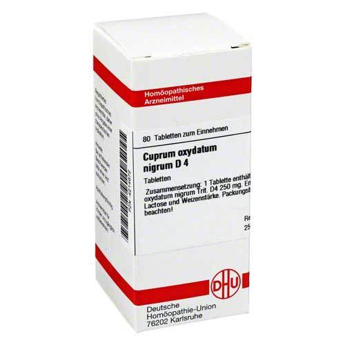 CUPRUM OXYDATUM nigrum D 4 Tabletten - 1