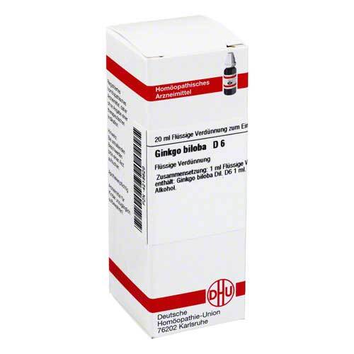 GINKGO BILOBA D 6 Dilution - 1