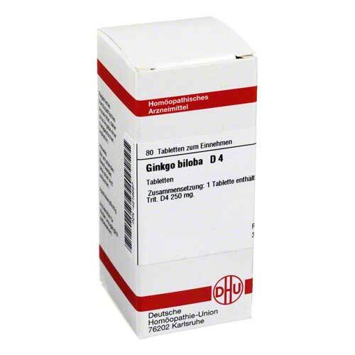 GINKGO BILOBA D 4 Tabletten - 1