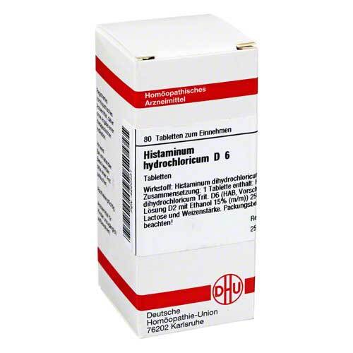 HISTAMINUM hydrochloricum D 6 Tabletten - 1