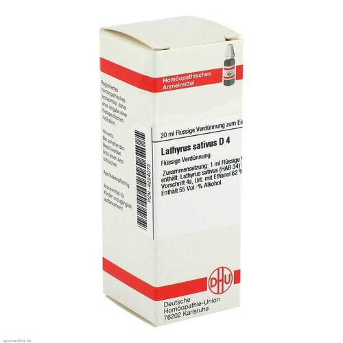 LATHYRUS SATIVUS D 4 Dilution - 1