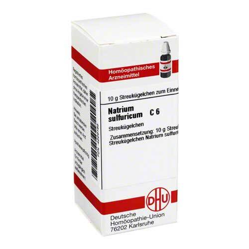 Natrium sulfuricum C 6 Globuli - 1