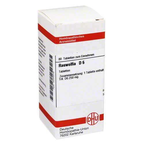 RAUWOLFIA D 6 Tabletten - 1