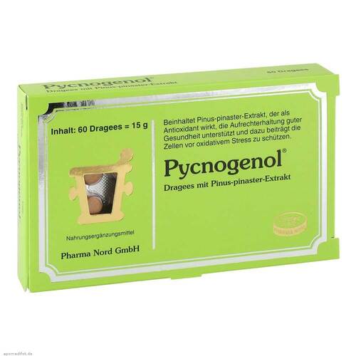 Pycnogenol Kiefernrindenextrakt Pharma Nord Drag. - 1