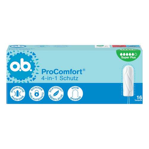 O.B. Tampons ProComfort super plus - 1