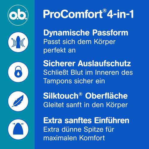 O.B. Tampons ProComfort super plus - 3