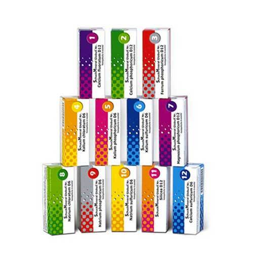 SCHUCKMINERAL Globuli Set 1-12 - 1