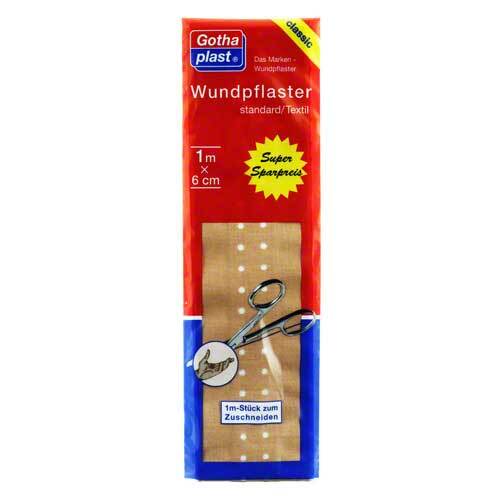 Gothaplast Wundpflaster standard 6 cmx1 m Schlauchbeutel  - 1