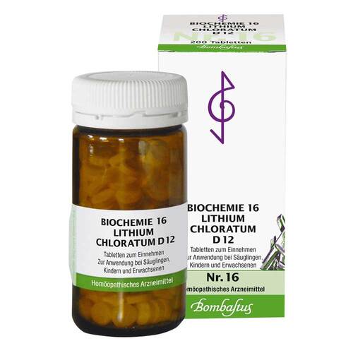 BIOCHEMIE 16 Lithium chloratum D 12 Tabletten - 1