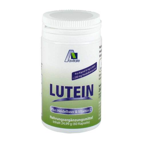 Lutein Kapseln 6 mg + Heidelbeer - 1